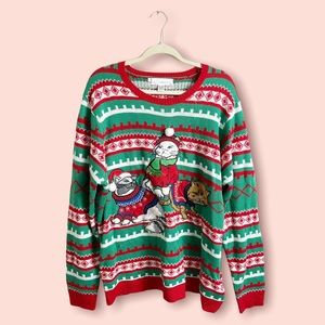 Christmas Sweater Cats in Hats